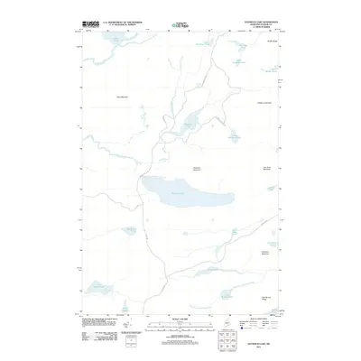2011 Map of Haymock Lake, 2011 Print