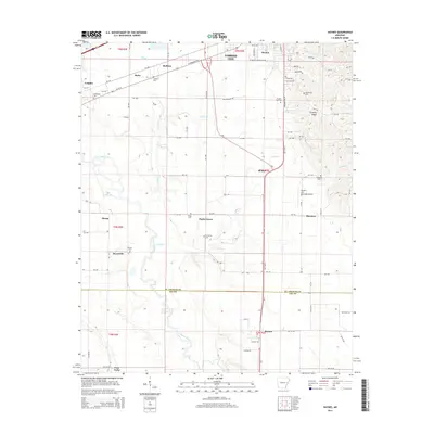 2014 Map of Haynes, 2014 Print