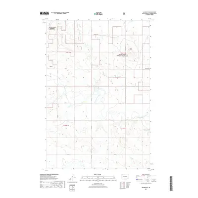 2017 Map of Haynes SW, 2017 Print