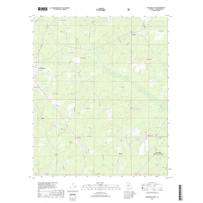 2018 Map of Haynesville East, 2018 Print