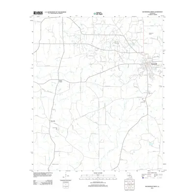 2012 Map of Haynesville West, 2012 Print