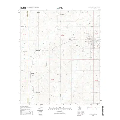2015 Map of Haynesville West, 2015 Print