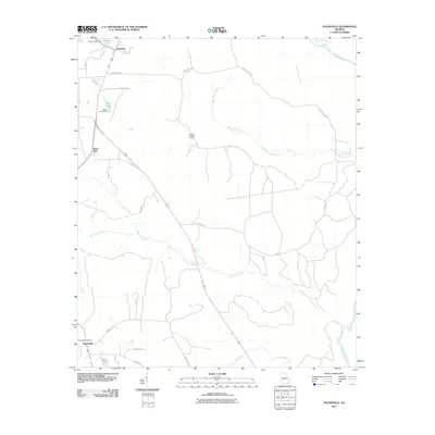 2011 Map of Hayneville, 2011 Print