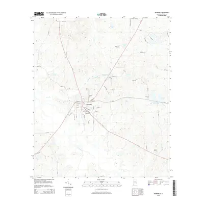 2014 Map of Hayneville, 2014 Print