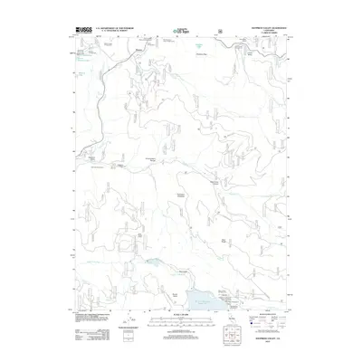 2012 Map of Haypress Valley, 2012 Print