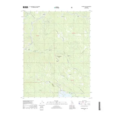 2018 Map of Haypress Valley, 2018 Print