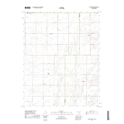2018 Map of Hayrick Mound, 2018 Print