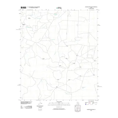 2010 Map of Hayrick Mountain, 2010 Print