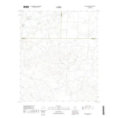 2019 Map of Hayrick Mountain, 2019 Print