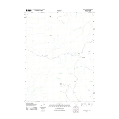 2011 Map of Hays Canyon, 2011 Print