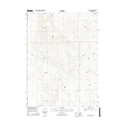 2015 Map of Hays Canyon, 2015 Print
