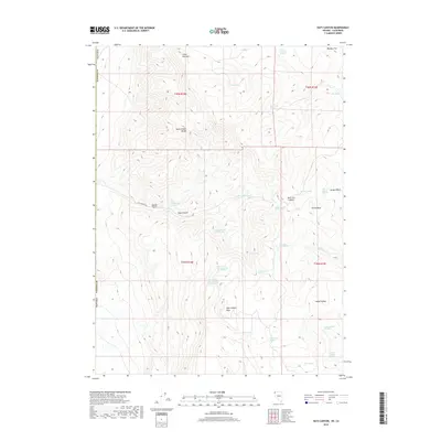 2018 Map of Hays Canyon, 2018 Print