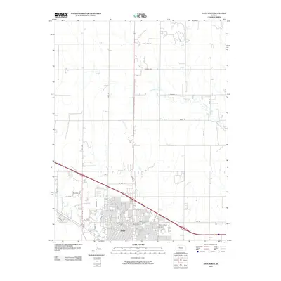 2010 Map of Hays North, 2010 Print