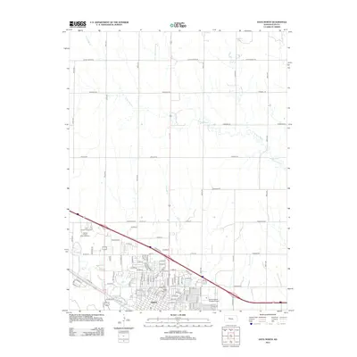 2012 Map of Hays North, 2012 Print