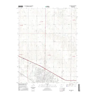 2015 Map of Hays North, 2015 Print