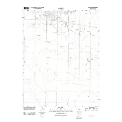 2012 Map of Hays South, 2012 Print