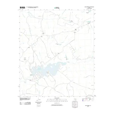2010 Map of Hays Spring, 2010 Print