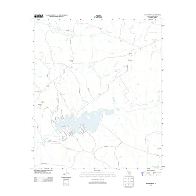 2013 Map of Hays Spring, 2013 Print