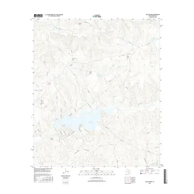 2016 Map of Hays Spring, 2016 Print