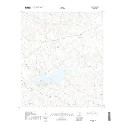 2019 Map of Hays Spring, 2019 Print