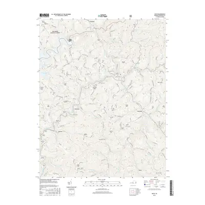 2016 Map of Haysi, 2016 Print