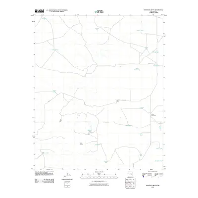 2010 Map of Haystack Butte, 2010 Print