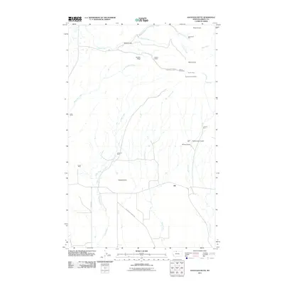 2011 Map of Haystack Butte, 2011 Print
