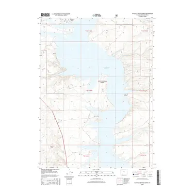 2015 Map of Haystack Buttes North, 2015 Print