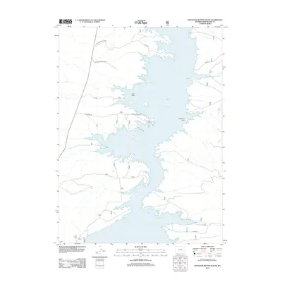 2012 Map of Haystack Buttes South, 2012 Print
