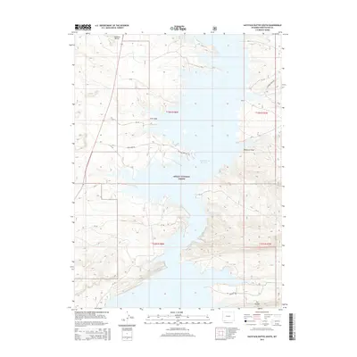 2015 Map of Haystack Buttes South, 2015 Print