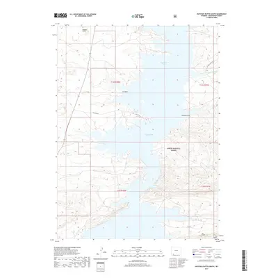 2017 Map of Haystack Buttes South, 2017 Print