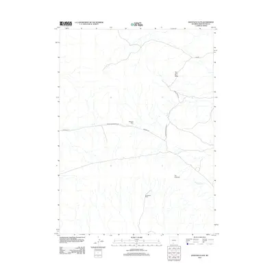 2012 Map of Haystack Flats, 2012 Print