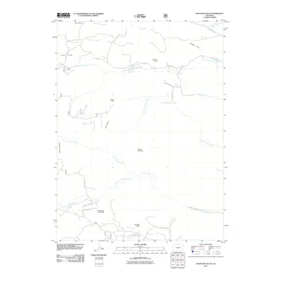 2011 Map of Haystack Gulch, 2011 Print