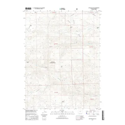 2016 Map of Haystack Gulch, 2016 Print