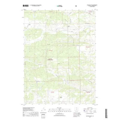 2019 Map of Haystack Gulch, 2019 Print