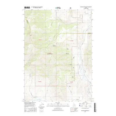 2017 Map of Haystack Mountain, 2017 Print