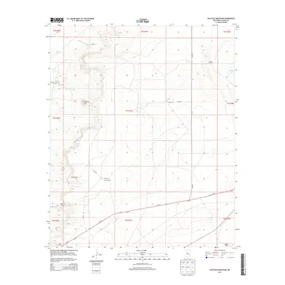 2013 Map of Haystack Mountain, 2013 Print