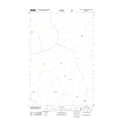 2011 Map of Haystack Mountain, 2011 Print