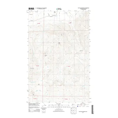 2014 Map of Haystack Mountain, 2014 Print