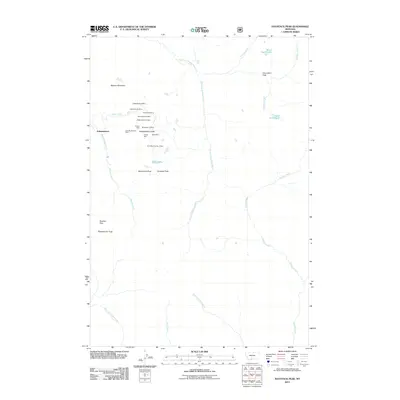 2011 Map of Haystack Peak, 2011 Print