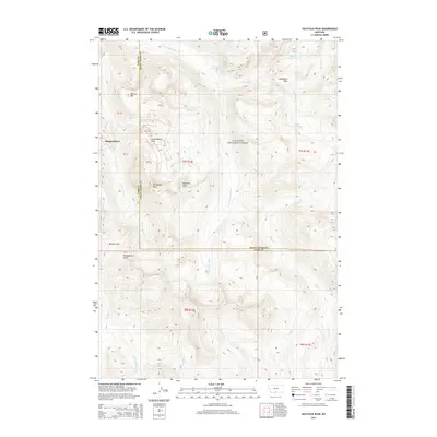 2014 Map of Haystack Peak, 2014 Print