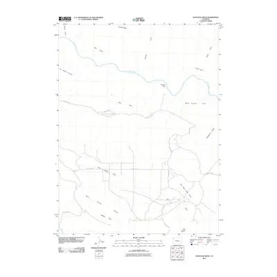 2010 Map of Haystack Rock, 2010 Print