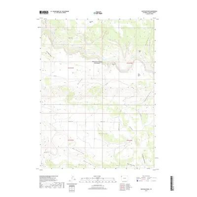 2019 Map of Haystack Rock, 2019 Print