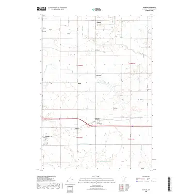 2019 Map of Hayward, 2019 Print