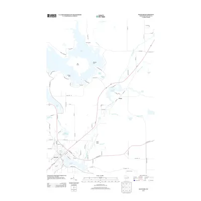 2013 Map of Hayward, 2013 Print