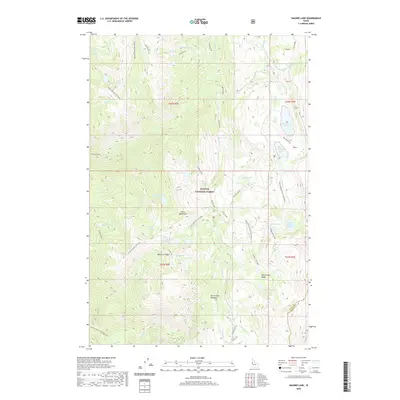 2020 Map of Hazard Lake, 2020 Print