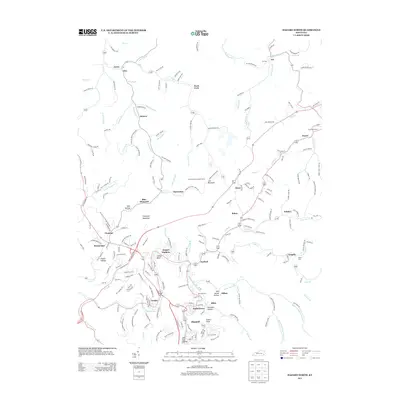2013 Map of Hazard North, 2013 Print