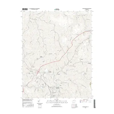 2016 Map of Hazard North, 2016 Print