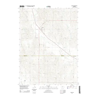 2014 Map of Hazard, 2014 Print