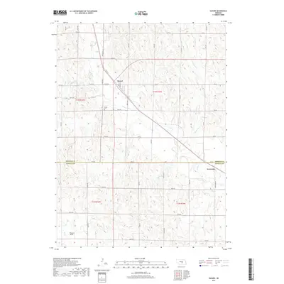 2017 Map of Hazard, 2017 Print